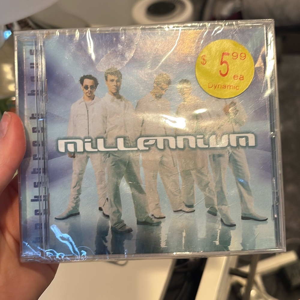 Still sealed never opened Backstreet Boys millenium album cd